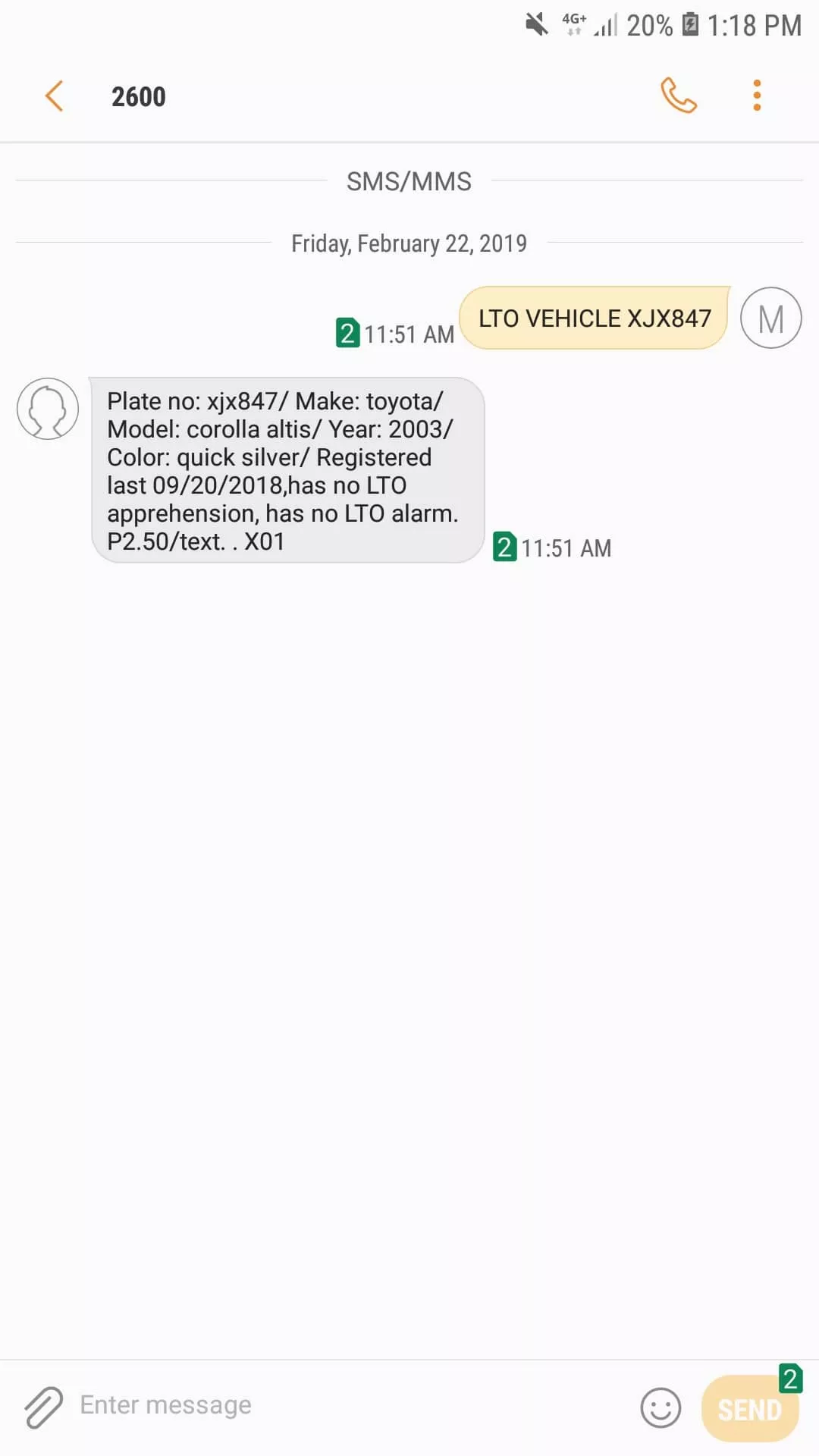How Can You Verify a Plate Number Through the LTO? SMS Utility to verify a plate number in the PH