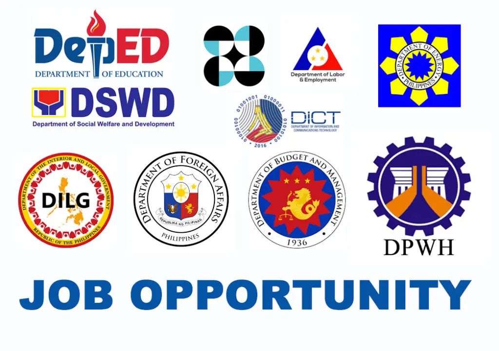 Different Job Opportunities from Different Philippine Government