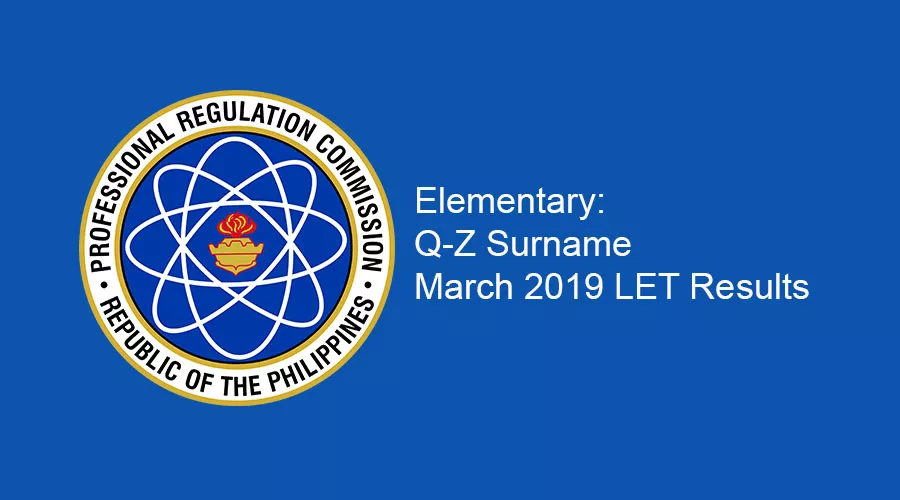 Elem-Q-Z Let Results