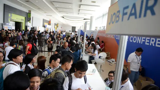 First Time Job Seekers in Job Fair Looking for a Job