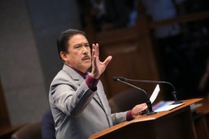 Senate Bill No. 10 or the proposed 14th month pay for private sector employees, pushed by Senator Sotto III
