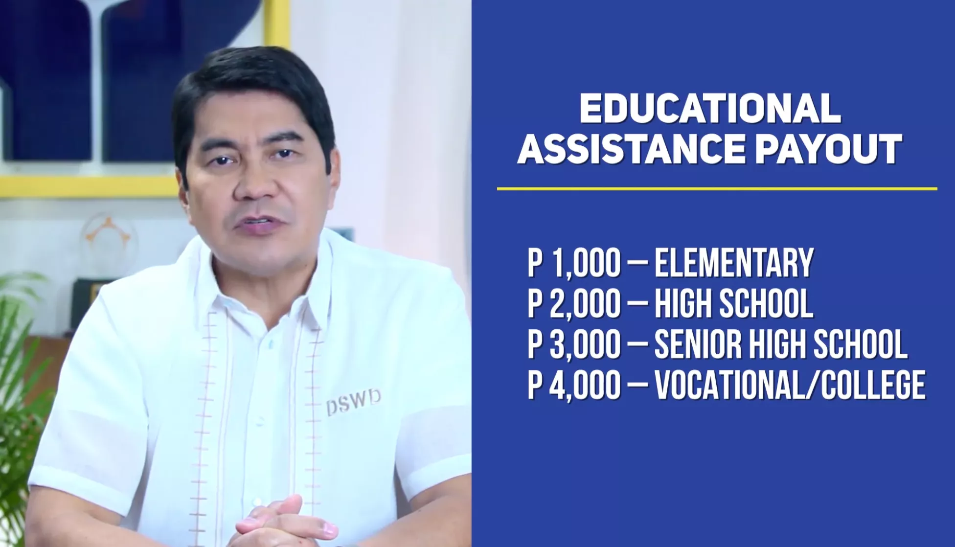 DSWD Educational Assistance