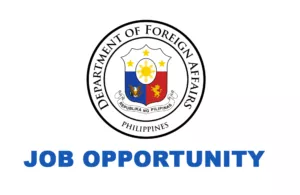 DFA Job Vacancies
