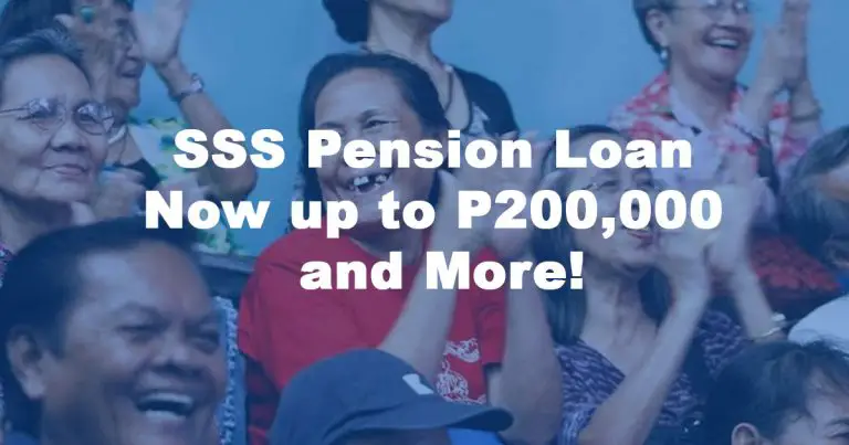 SSS Pension Loan Announcement Philippines