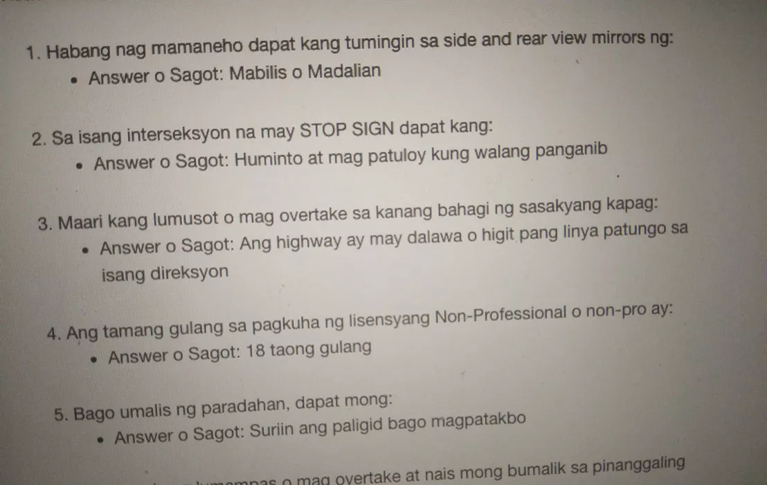 Easier Driver's License Examination in Different Philippine Languages Drivers-License-Exam-in-Different-Languages
