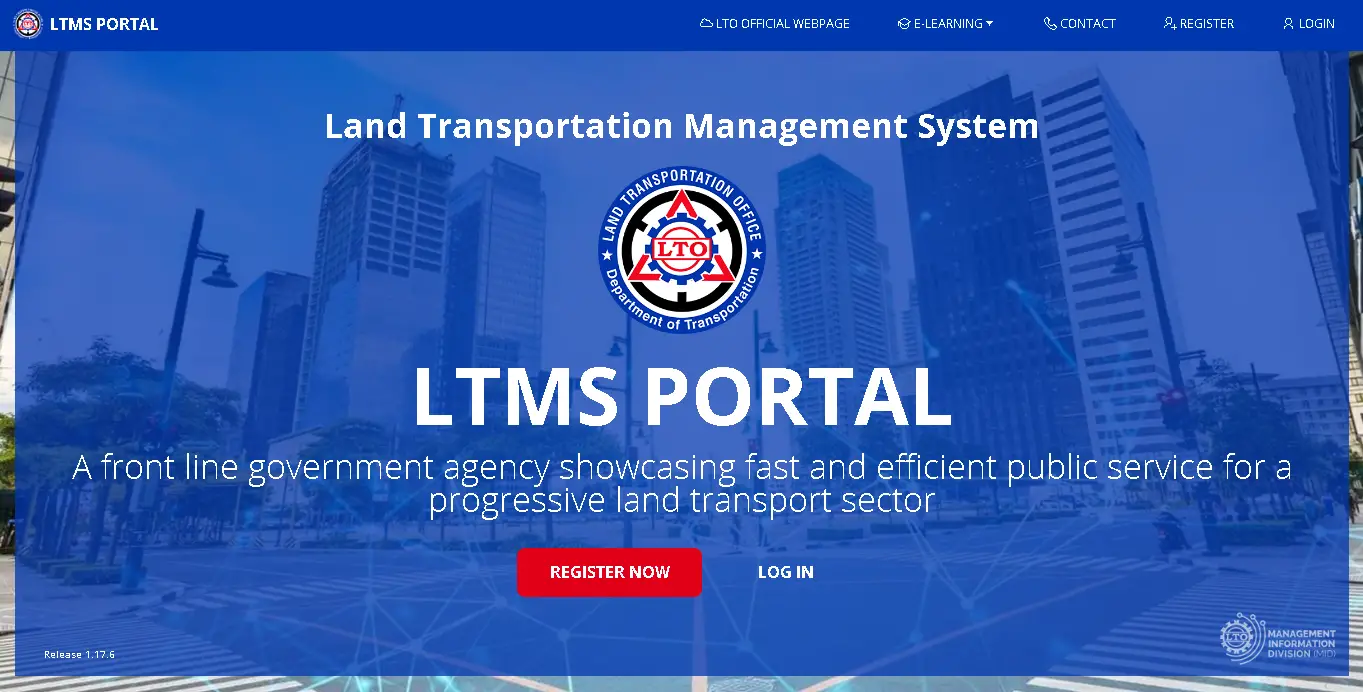 LTO Online Portal - the LTMS!