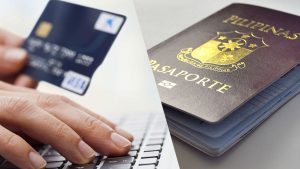 Pay passport using credit card