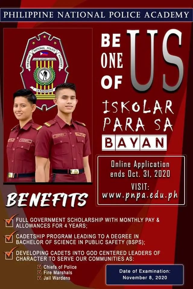 The PNPA Is Looking For Scholars For The Iskolar Ng Bayan