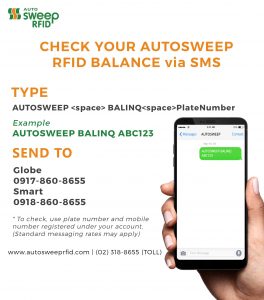 Check Your RIFD Balance Online and Through SMS!