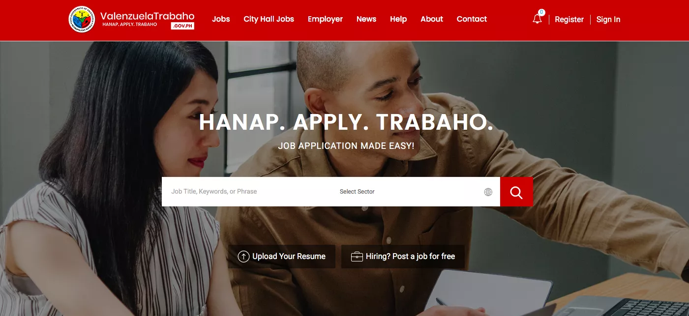 Valenzuela City Releases Online Portal For Jobs Valenzuela Trabaho – Online Portal for Jobs
