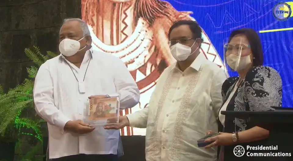 P5000 banknote, released by the BSP