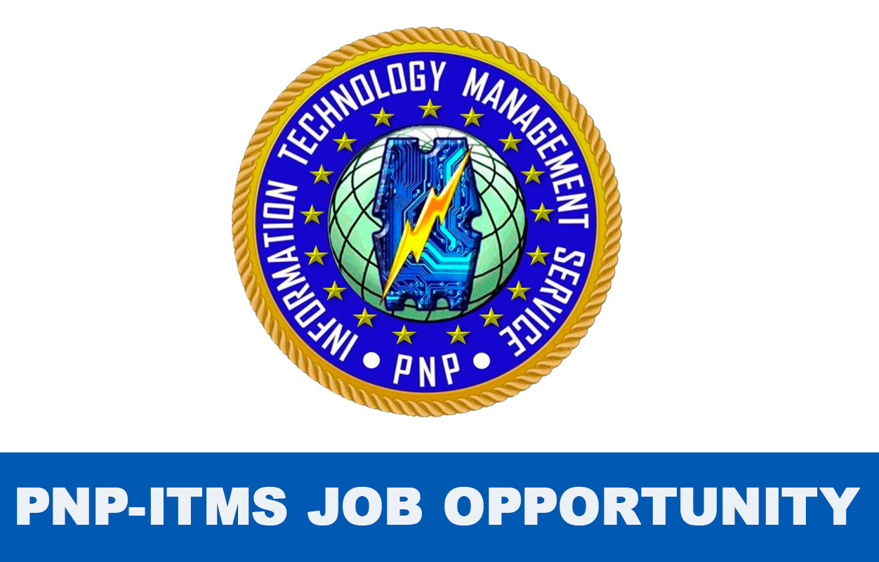 PNP Information Technology Management Service PNP ITMS Is Hiring 100 