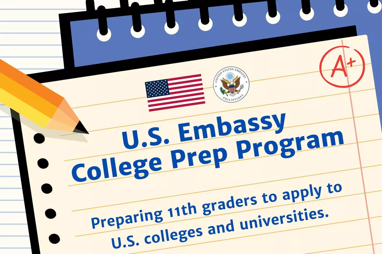 U.S Embassy in the Philippines calls Filipino Grade 11 students to apply for College Prep Program AY 2023-2025 US Embassy College Prep Program