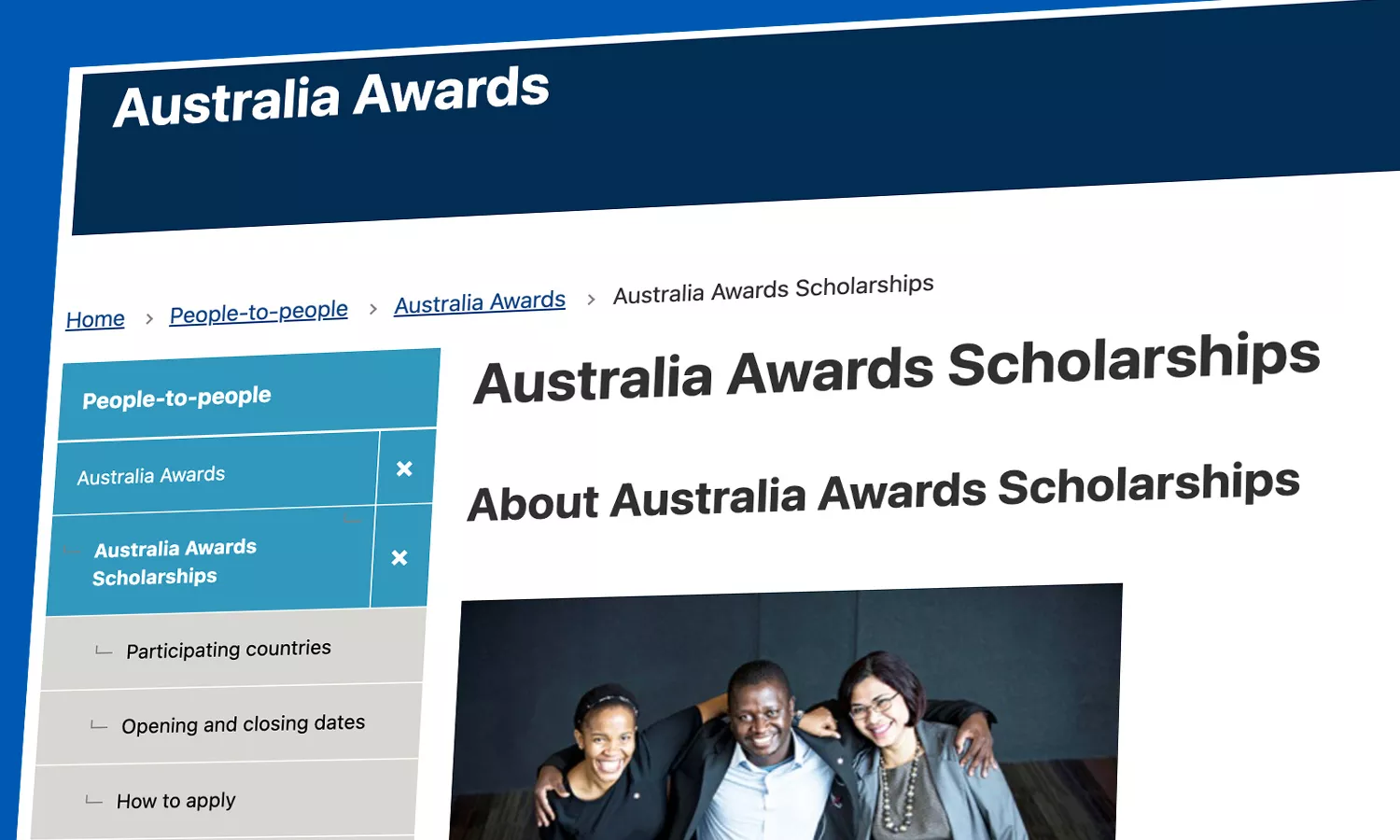 Australia Awards Scholarship