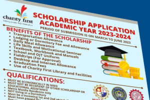 Charity First Scholarship 2023