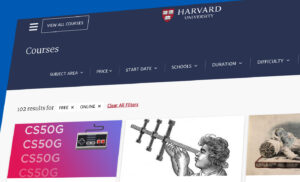 Harvard University Free online Courses