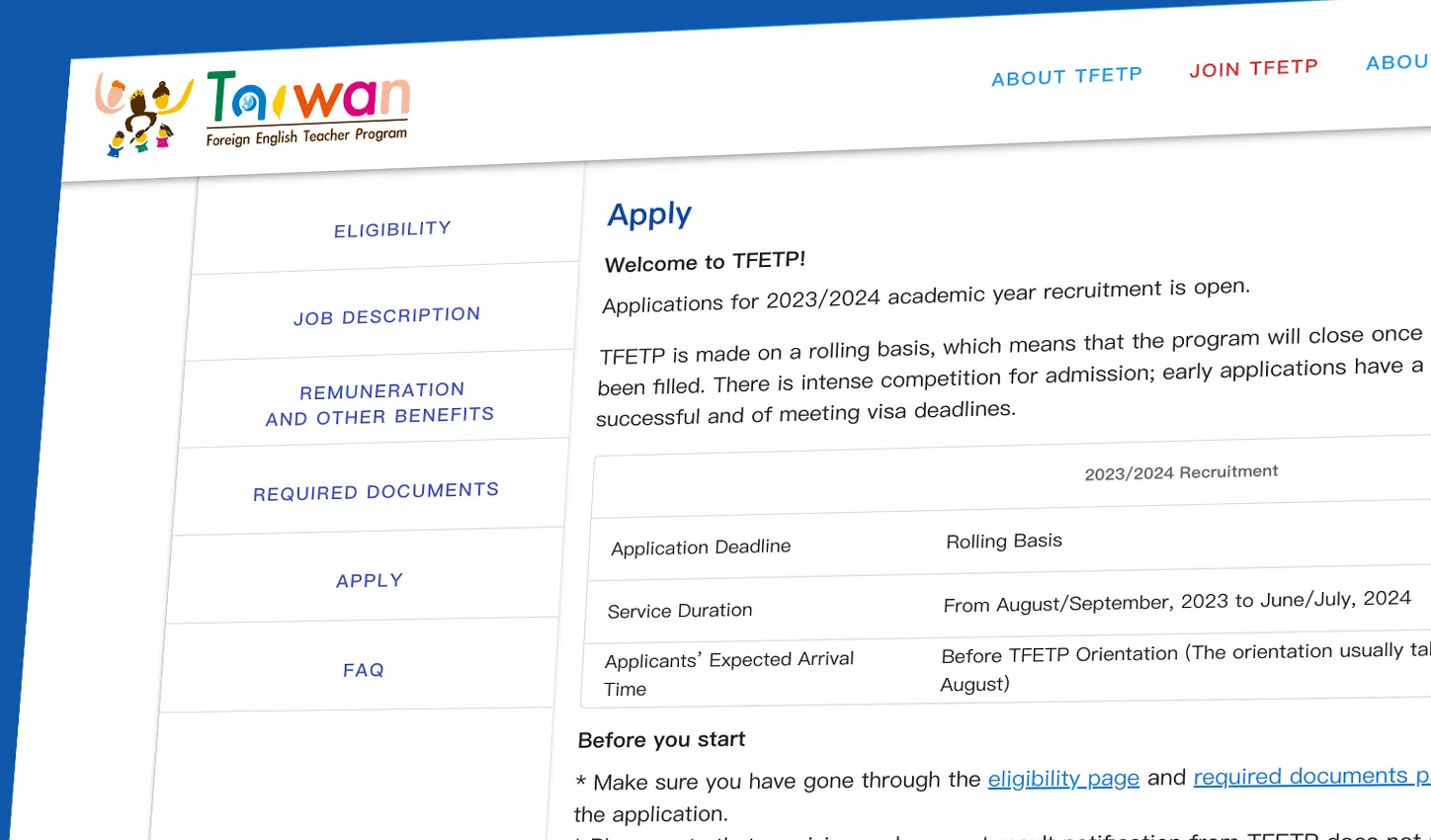 Taiwan Hiring English Teachers