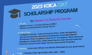 2023 KOICA Scholarship Program Batch 2
