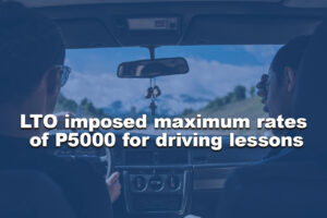LTO Driving Lesson Max Charge