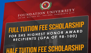 Foundation Scholarship