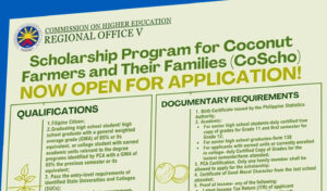 CHED-CoScho Scholarship Program