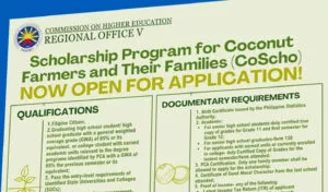 CHED-CoScho Scholarship Program