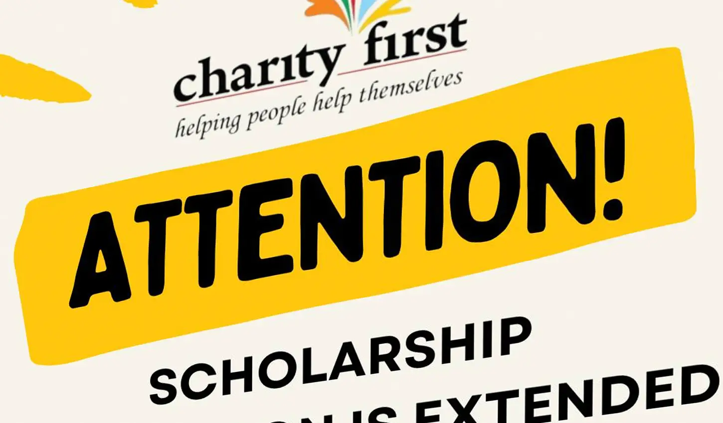 Charity First Scholarship 1 