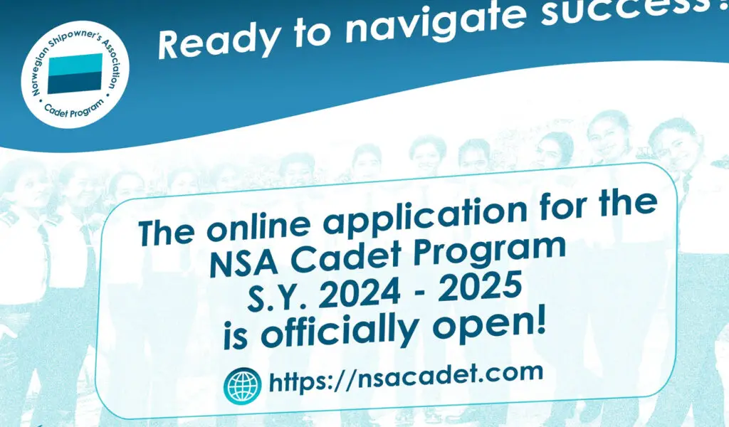 NSA Cadet For SY 20242025 Announcement Philippines
