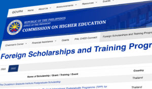 CHED Scholarship Program For Master's Degree