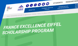 France Scholarship Program for Masters