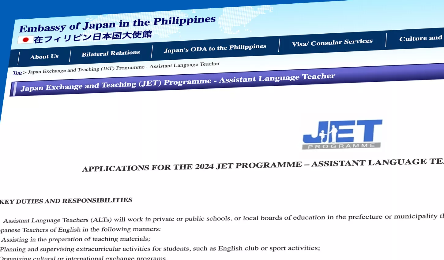 Japan Is Hiring Assistant Languange Teachers