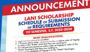 LANI scholarship