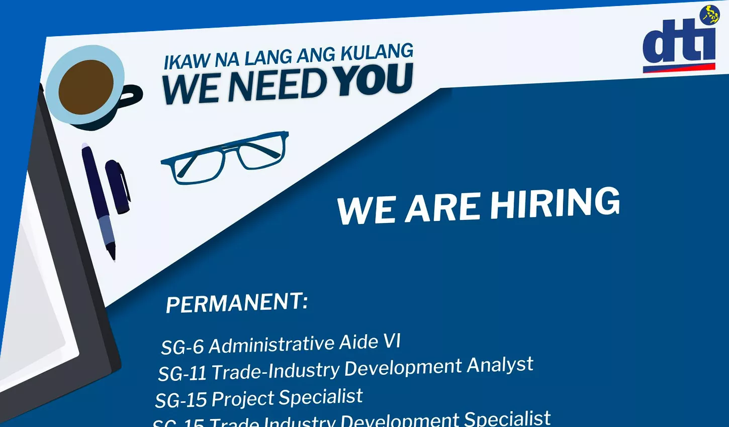 DTI is Hiring