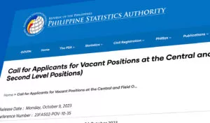 PSA Is Hiring
