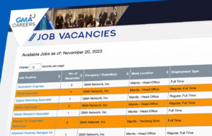 GMA Job Vacancies