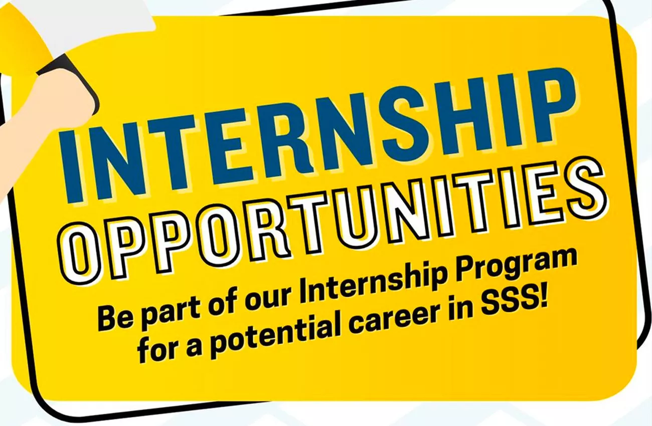 Be Part Of Their Internship Program For A Potential Career In Social Security System (SSS) SSS Internship