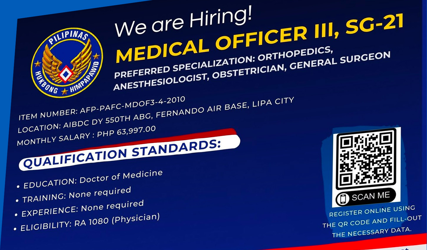 Philippine Airforce is Hiring