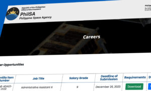 Philippine Space Agency Is Hiring