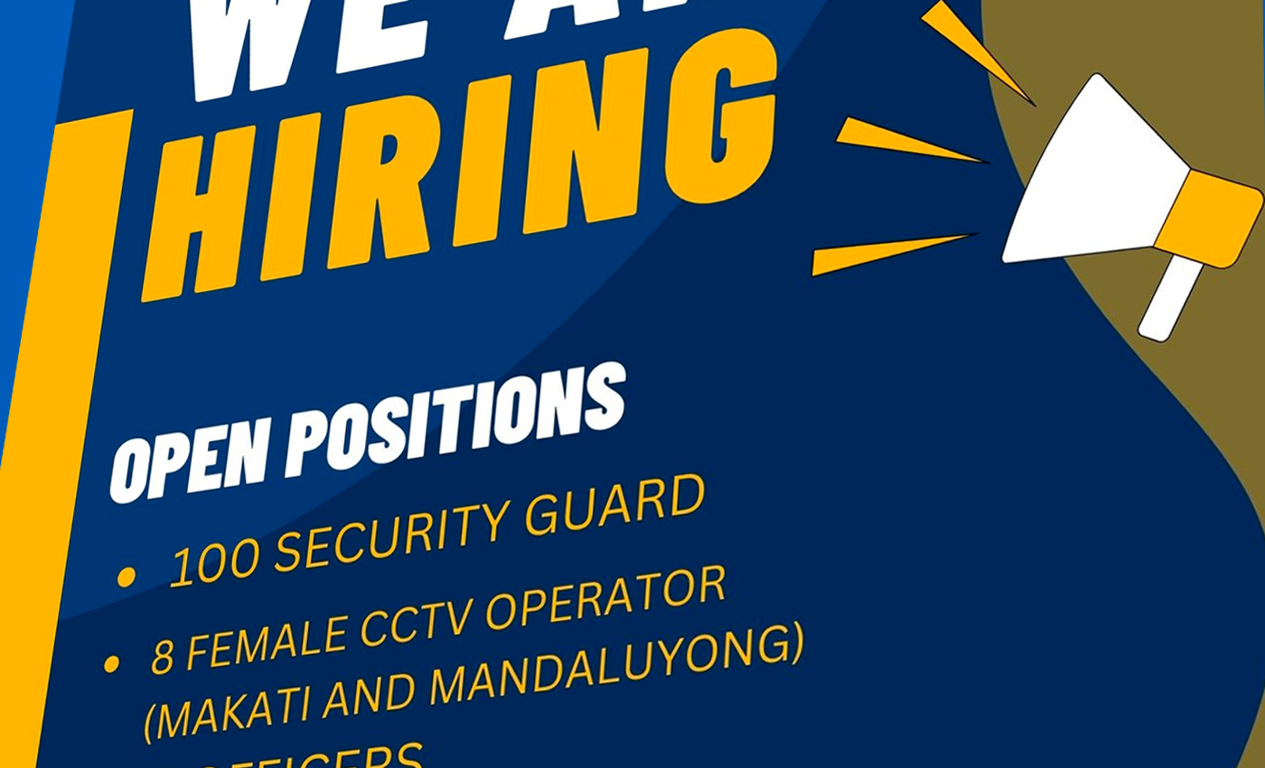 Apply Now Matapat Pilipino Security And Investigation Agency Inc Is   Security Guard Hiring 