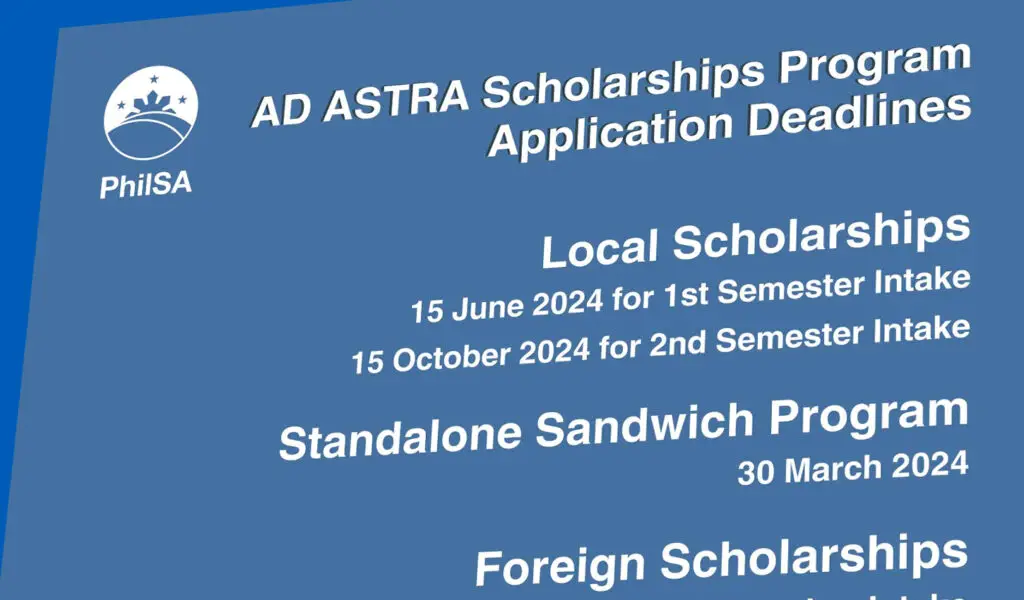 2024 Philippine Space Agency PhilSA Scholarship Program   2024 Philippine Space Agency PhilSA Scholarship Program 1024x600 