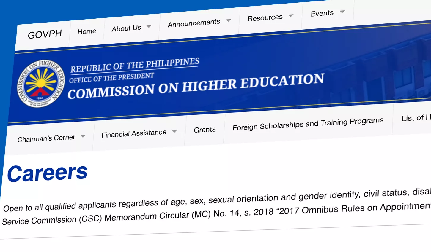 CHED Hiring
