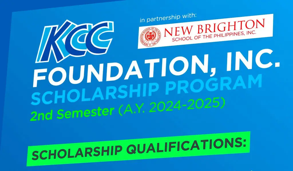 KCC Foundation, Inc. Scholarship Program – Announcement Philippines