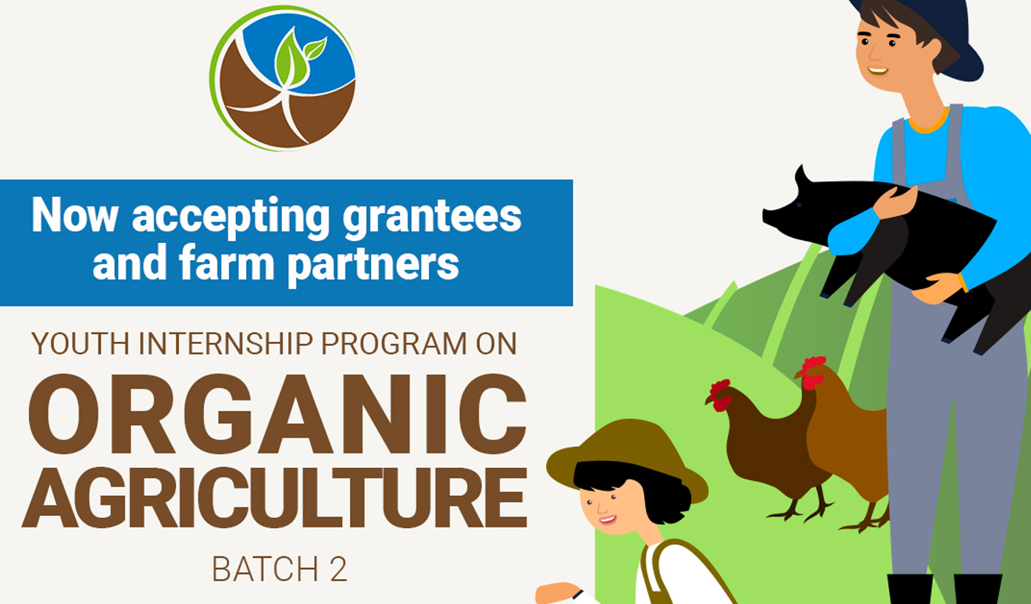 INTERNSHIP ALERT Youth Internship Program on Organic Agriculture