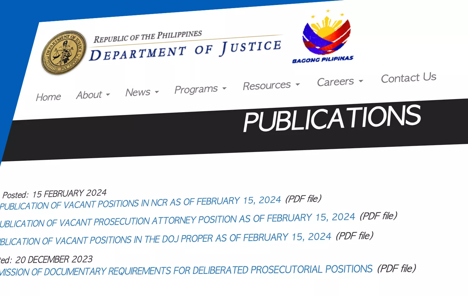 Apply Now: Department Of Justice (DOJ) Is Hiring! DOJ Hiring