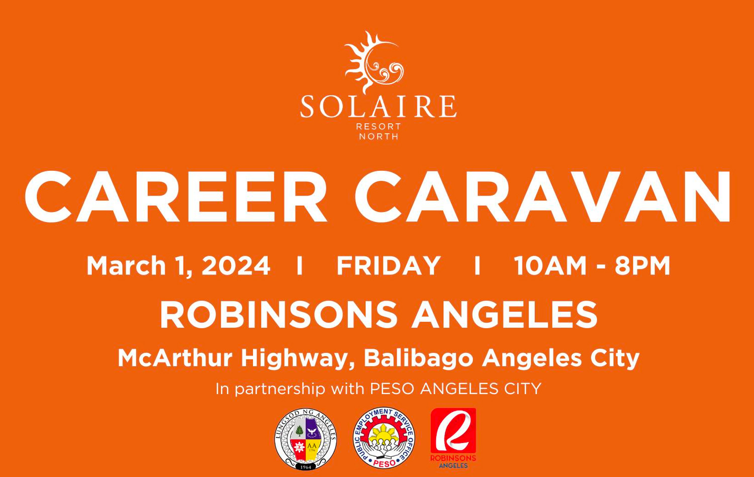 One-Day Hiring for Solaire Resort North