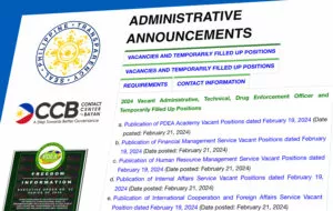PDEA Hiring 2024