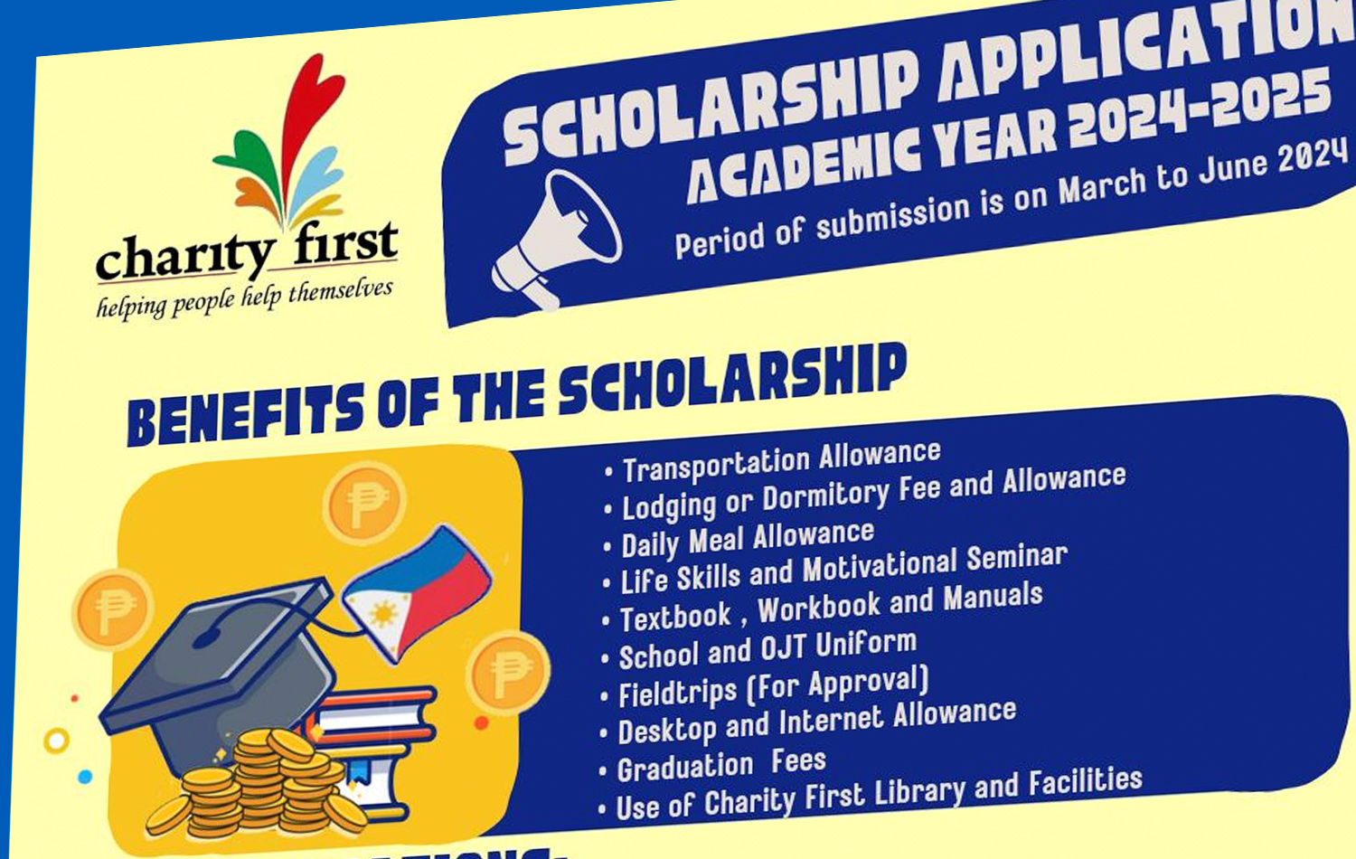 Charity First Foundation Scholarship PRogram