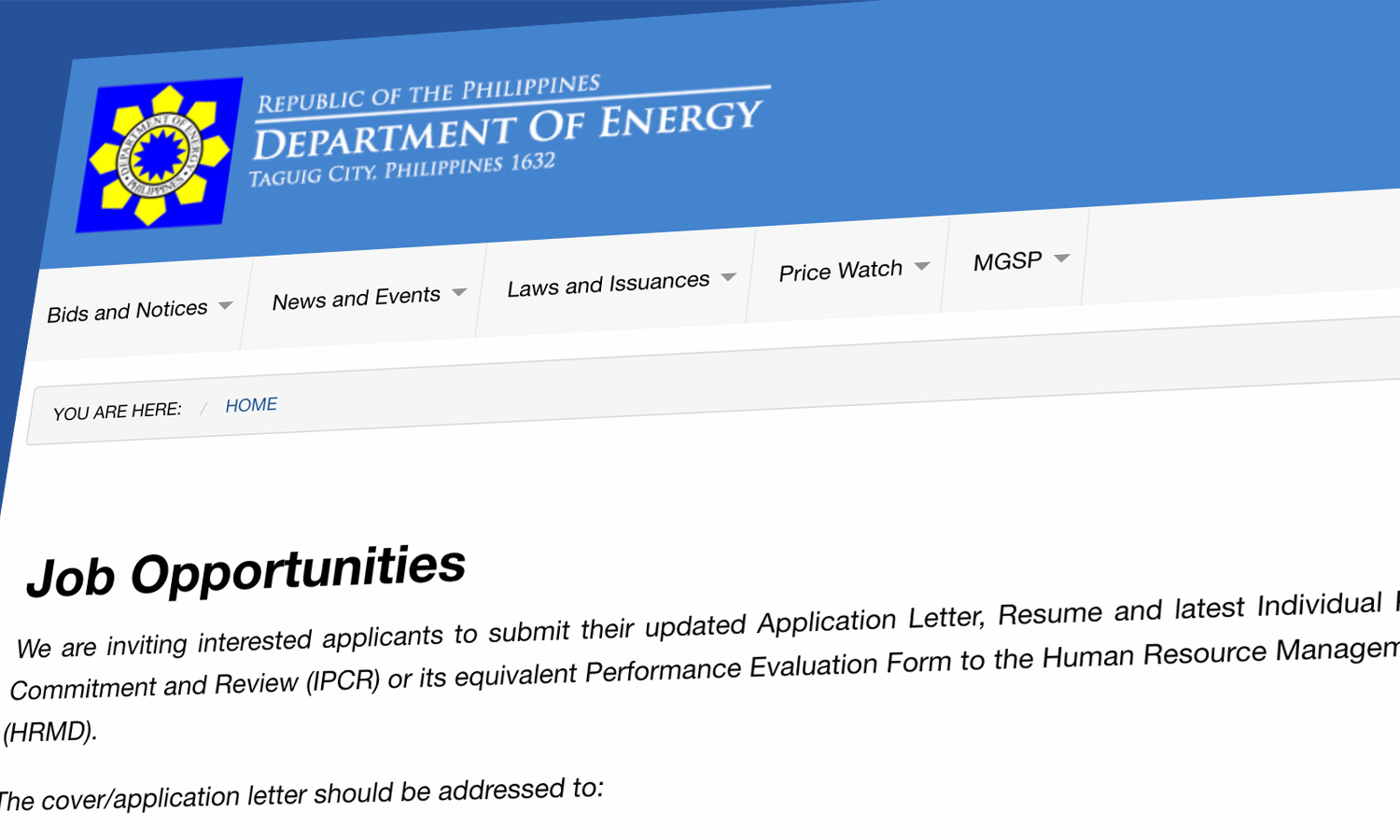 DOE Hiring March 2024