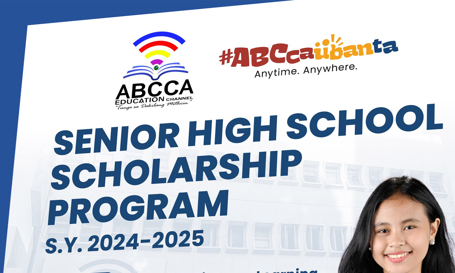 Call For Applications Senior High School Scholarship Program SY 2024