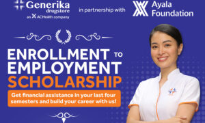 Generika Drugstore enrollment to employment program